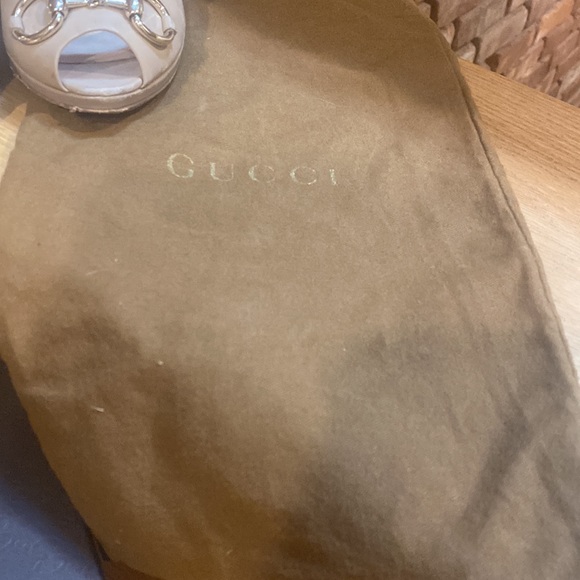 Gucci woman’s nappa charlotte porridge high heels - Picture 6 of 15